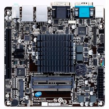 Gigabyte Mini Itx Motherboard With Dual Serial Lan Rs232 Com picture
