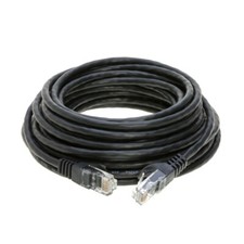CAT5e Ethernet Patch Cable RJ-45 Internet Cord Black 25FT - 200FT Multi-Pack LOT picture