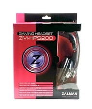 Zalman ZM-HPS200 Black Headband Gaming Headset picture