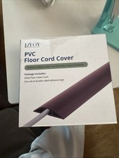 PVC Floor Cord Cover 4 Foot Long Gray picture