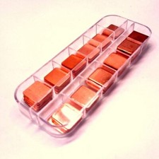 Easycargo 100pcs Copper Pad Shim Thermal Heat Sink Assortment Kit 15mm 12 Sizes picture