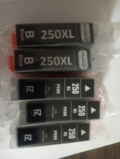 250xl BLACK INK, Lot Of  5 picture