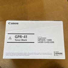 1 Canon GPR-41 Black Standard Yield Toner Cartridge (3480B005AA) picture