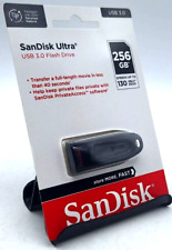 SanDisk SDCZ48-256G-AW46 256GB 130MB/s Ultra USB 3.0 - BRAND NEW picture