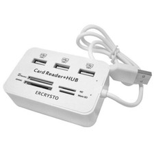 	Card Reader And 3 Ports Usb Hub High Speed External Memory Card Reader ms Mi... picture