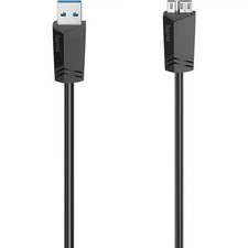 Hama 200627 USB USB 3.2 Gen1 Cable USB-A Plug, USB-Micro-B 3.0 Plug 1.50m Ner picture