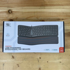 Delton KB250 Wireless Ergonomic USB Powered Keyboard -  Black picture
