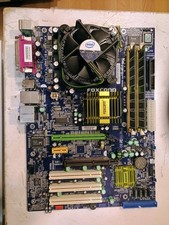 Foxc0nn 915PL7AE MB Combo with CPU, Ram, CPU Fan and I/O Shield picture