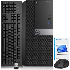 Dell 5050 Desktop Tower PC i5-7th 32GB RAM 1TB SSD 1TB HDD Wi-Fi KB&M Windows 11 picture