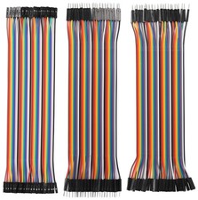 Breadboard Jumper Wires Compatible with for Arduino Raspberry Pi ESP32 Multic... picture