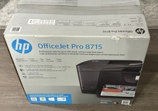 HEWLET PACKARD HP OFFICEJET PRO 8715 WIRELESS COLOR FAX SCAN COPY PRINTER READ picture