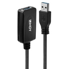 Lindy 43155 5m USB 3.0 Active Extension Repeater 5Gbps picture