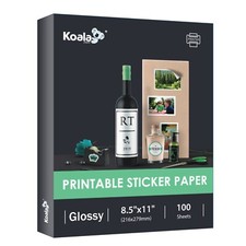 Lot Koala Sticker Paper for Printers - Glossy / Matte / Semi-Gloss/ Gold/ Pearl picture