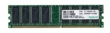 MEMORY APACER 256MB DDR PC3200 400MHz 77.10636.115 Non-ECC picture
