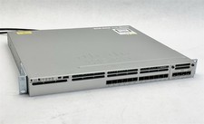 Cisco WS-C3850-12S-E 12-Port SFP Managed Network Switch w/C3850-NM-4-1G + 2*PSU picture