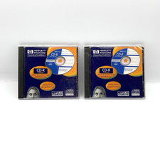 Lot of 2 Hewlett Packard CD-R C4437A 650 MB/74 Min New Factory Sealed picture