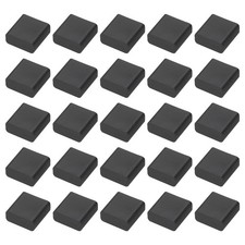 60pcs USB 2.0 Port Cap Cover Silicone Protector for USB Data Cable, Black picture