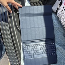 Samsung Dark Blue Keyboard Folio Case with Integrated Stand and Keyboard picture