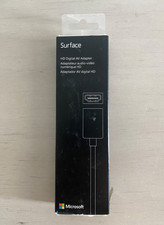 GENUINE Microsoft HD Digital A/V Adapter for Surface and Surface 2 - Black -NEW* picture
