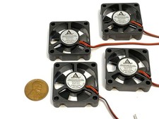 4 Pieces 5v fan 35mm x 10mm mini small cooling  2pin GDStime  3cm picture