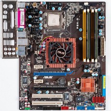 Asus P5N-D LGA775 ATX Motherboard DDR2 Core 2 Duo nForce 750i SLI Windows XP picture