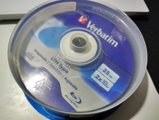 New Sealed Verbatim 25GB 2x BD-R LTH Blu-ray Disc 20pk picture