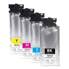 T01C1-T01C4 Ink Bag With Chip For Ep son Workforce Pro WF-C529RDTW WF-C579RDTW picture