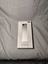generic brand portable M.2 SSD enclosure in silver with Type-C connectivity picture