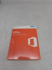 Microsoft Office Home & Student 2016 Windows 1 PC NEW SEALED English 79G-04597 picture