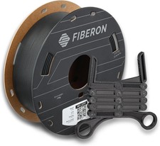 Fiberon PET-CF Filament, Black 1.75mm 500g Spool, Excellent Stable Stiffness ... picture