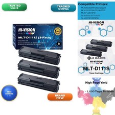 HI-VISION HI-YIELDS Compatible Toner Cartridge Replacement Samsung MLT-D111S ( picture