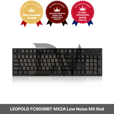 [LEOPOLD] FC900RBT MX2A Graphite White Korean Language Low Noise MX Red picture