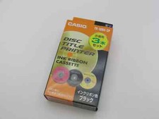 Casio TR-18BK-3P Black Ink Ribbon Disc Title Printer 3pcs Japan F/S new picture