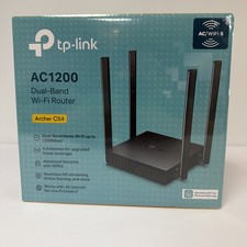 TP-Link Archer C54 AC1200 Dual-Band Wi-Fi Router MU-MIMO WPA3 New Sealed NIB picture