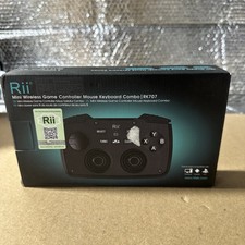 Rii RK707 2.4GHz Wireless Portable Game Controller Keyboard Mouse Combo picture