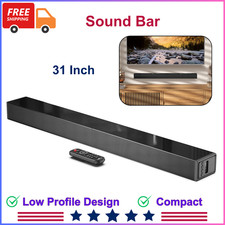 Sound Bar For TV, Surround Sound System, TV Speaker Soundbar, 31 inch, Glossy picture
