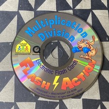 School Zone: Flash Action Multiplication & Division PC Math Game CD -(Disc Only) picture
