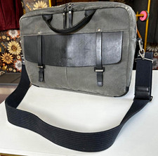 Timbuk2 Distilled Collection Canvas Messenger Bag 15in Padded Gray/Black picture