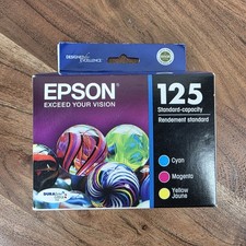 Epson 125 3 Standard Capacity 3 Pk  Workforce 320 323 325 520 NX125 127 420 625 picture