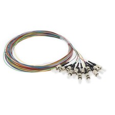 12-Pack 3m ST/UPC Singlemode LSZH 0.9mm Multicolor Pigtail picture