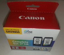 Canon PG-275 / CL-276 Value Pack Ink Cartridges OEM Brand New SEALED picture