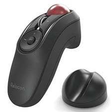 ELECOM Relacon Bluetooth Trackball Mouse Handheld Media Control M-RT1BRXBK JP picture