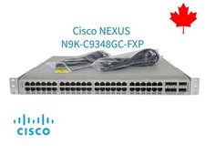 Cisco N9K-C9348GC-FXP Switch 48x 1GB RJ-45 4x 25GB SFP28 2x 100GB picture