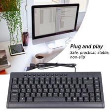 Mini Wired Keyboard Stylish And Durable For All Computers Excellent picture