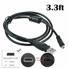 Fite ON USB Data Charger Cable For Nikon Coolpix S2600 S2500 S3000 S4300 S6100 picture