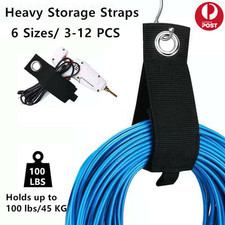 Holder Cord Organizer 3/6/12Pcs Heavy Duty Cable Storage Straps Extension 6Sizes picture