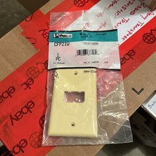 Panduit CFP2IW 2-Port Mini-Com Faceplate, Classic Series, Off-White ~STSI New In picture