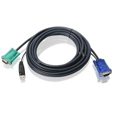 IOGEAR 16 Foot VGA USB KVM Cable picture