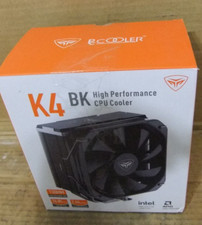 PcCooler K4 BK High Performance CPU Cooler Aluminum 130 mm Luxury Black picture