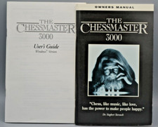 Vintage Chessmaster 3000 Computer Game Manual And User Guide (1991) picture